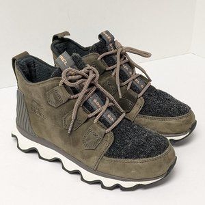 Sorel Kinetic Caribou Waterproof Boots, Quarry, Women's 6 M